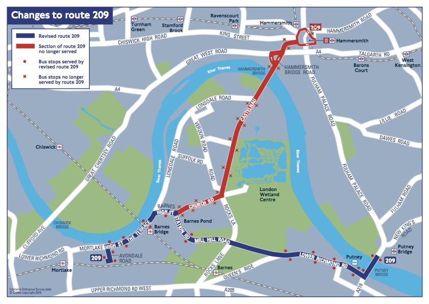bus 209 route